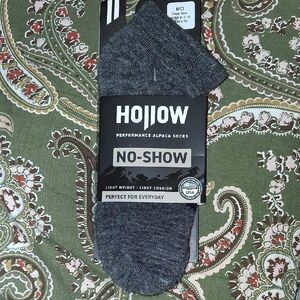 Hollow No-Show Socks - Gray